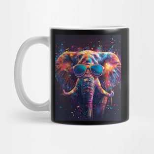 Elephant's Harmonious Existence Mug